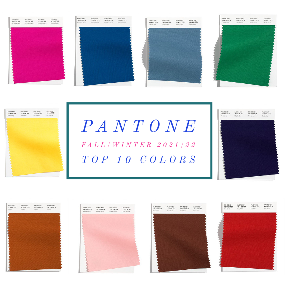 Pantone Fashion Color Trends For Autumn/winter 2021/2022 | vlr.eng.br